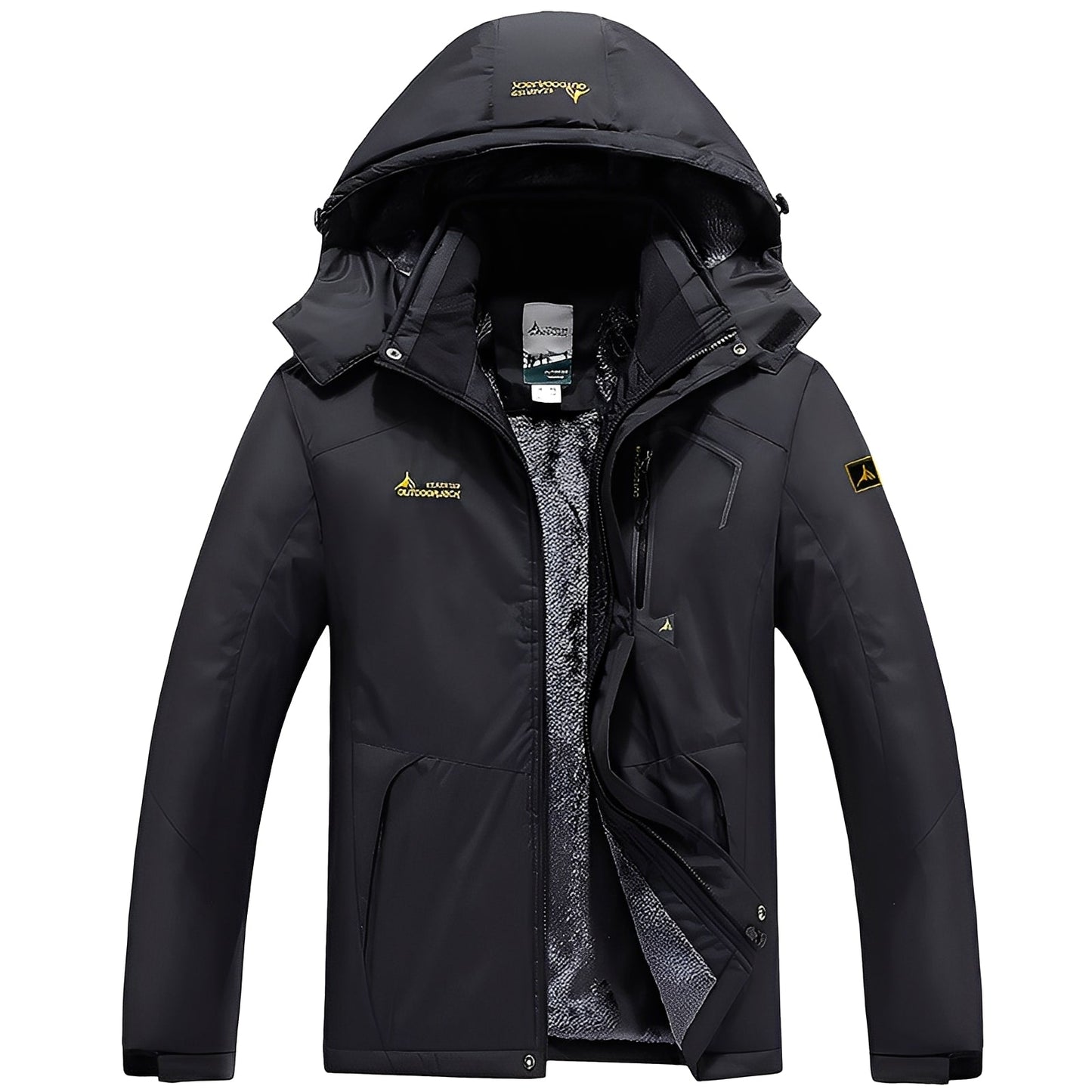 Heather - Modische, warme Damenjacke für den Winter mit Fleece-Futter