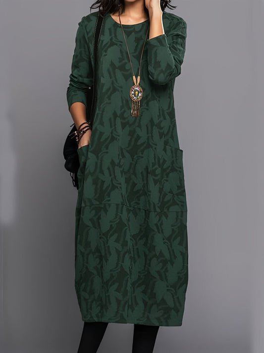 Kadence - Schickes Damenkleid mit langen Ärmeln