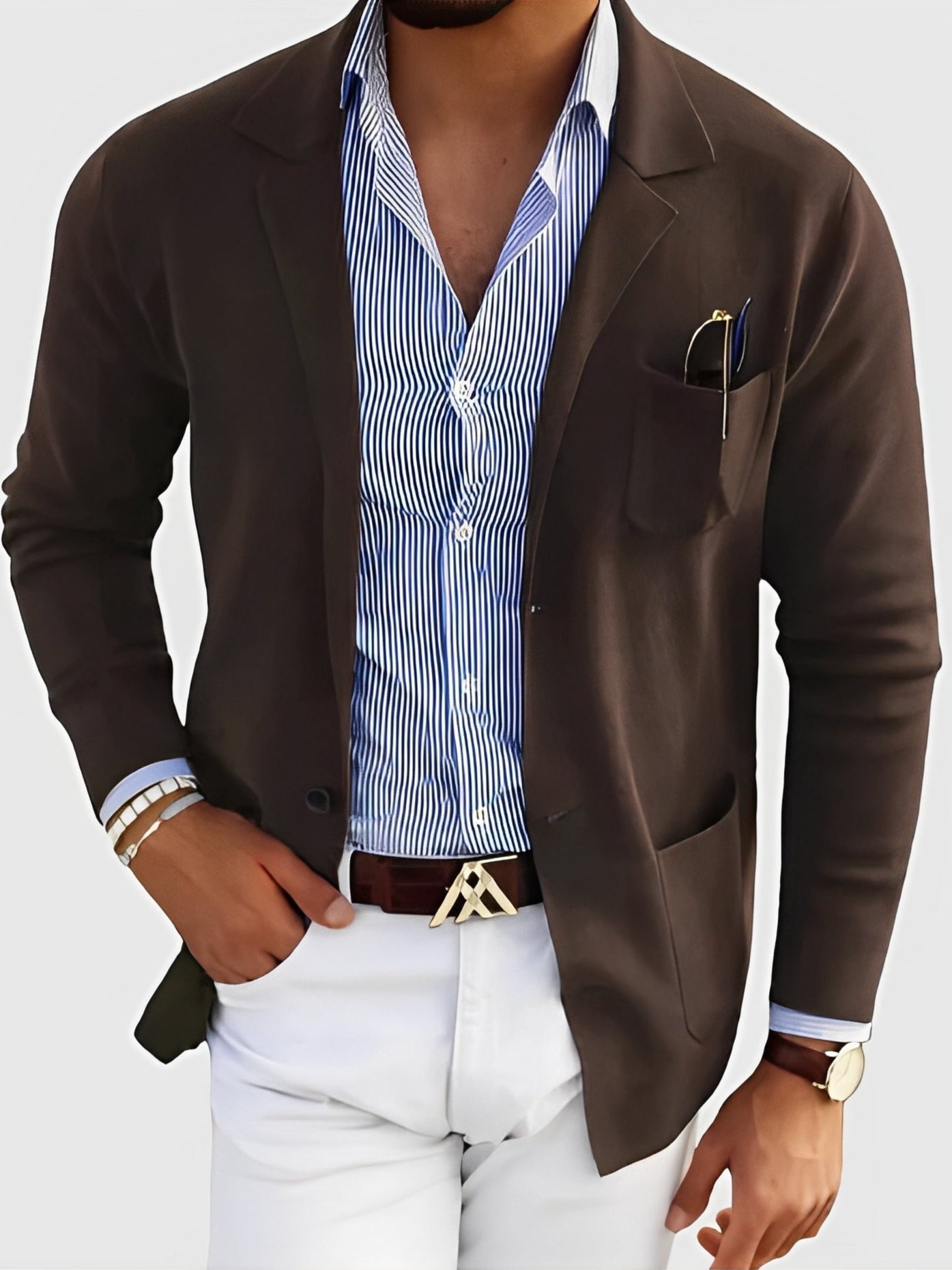 Jordan - Eleganter Herrenblazer mit Taschen