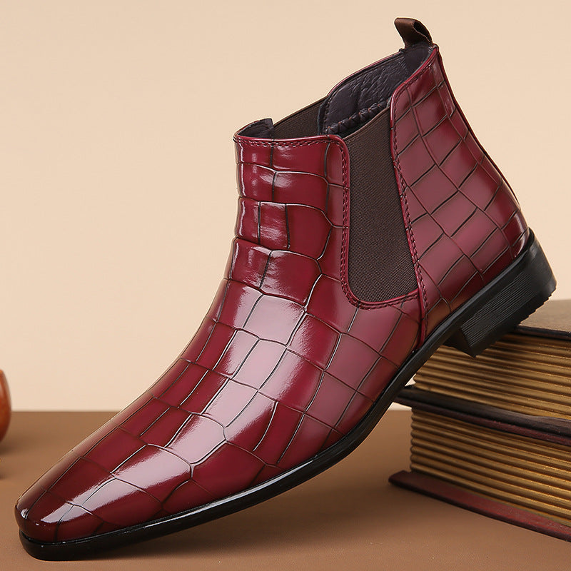 Gladwin - Elegante, glänzende Lederschuhe für Herren