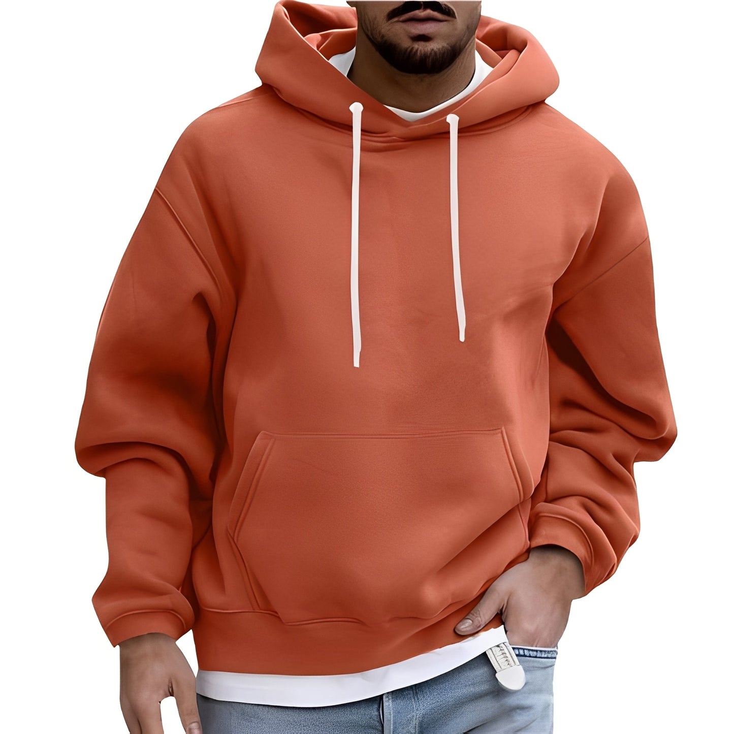 Rupert - Bequemer Männer-Hoodie mit Tasche