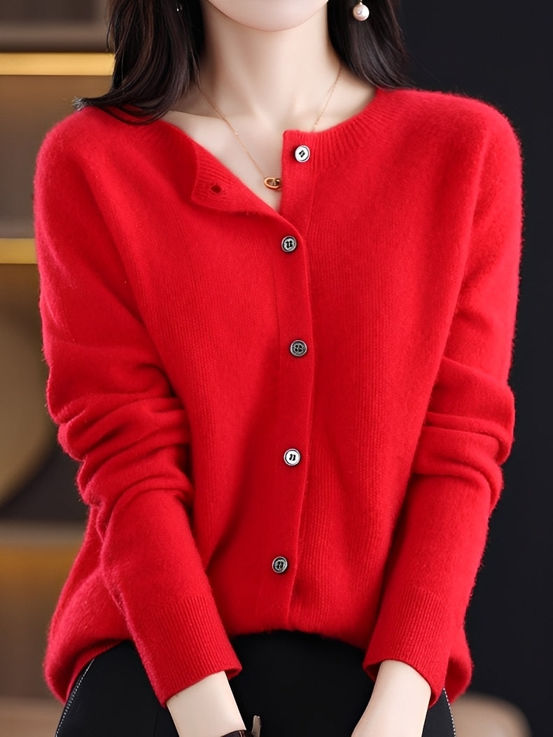 Arabella - Gemütlicher Damenpullover aus Wolle mit lässigem Stil