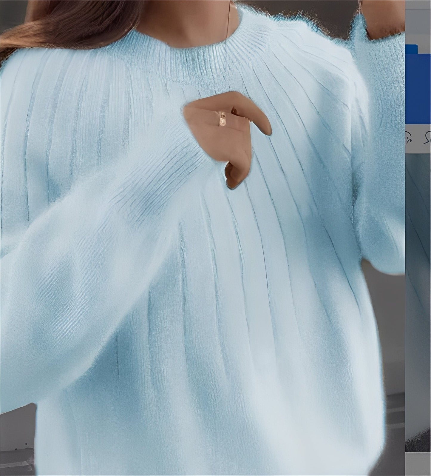 Josslyn - Eleganter Damen-Kaschmirpullover in komfortabler Passform