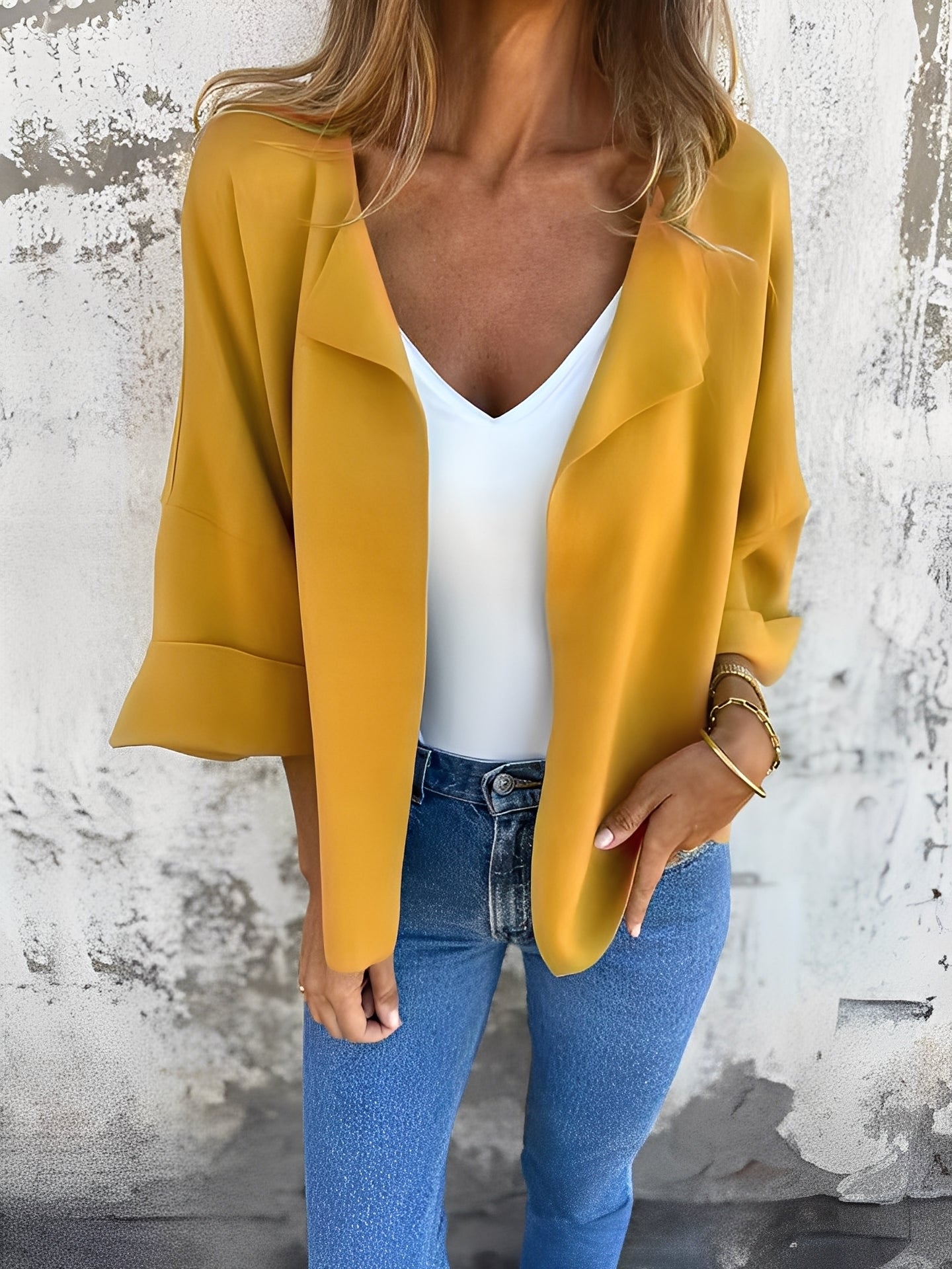 Angelle - Stilvoller und bequemer Damenblazer aus Wildleder