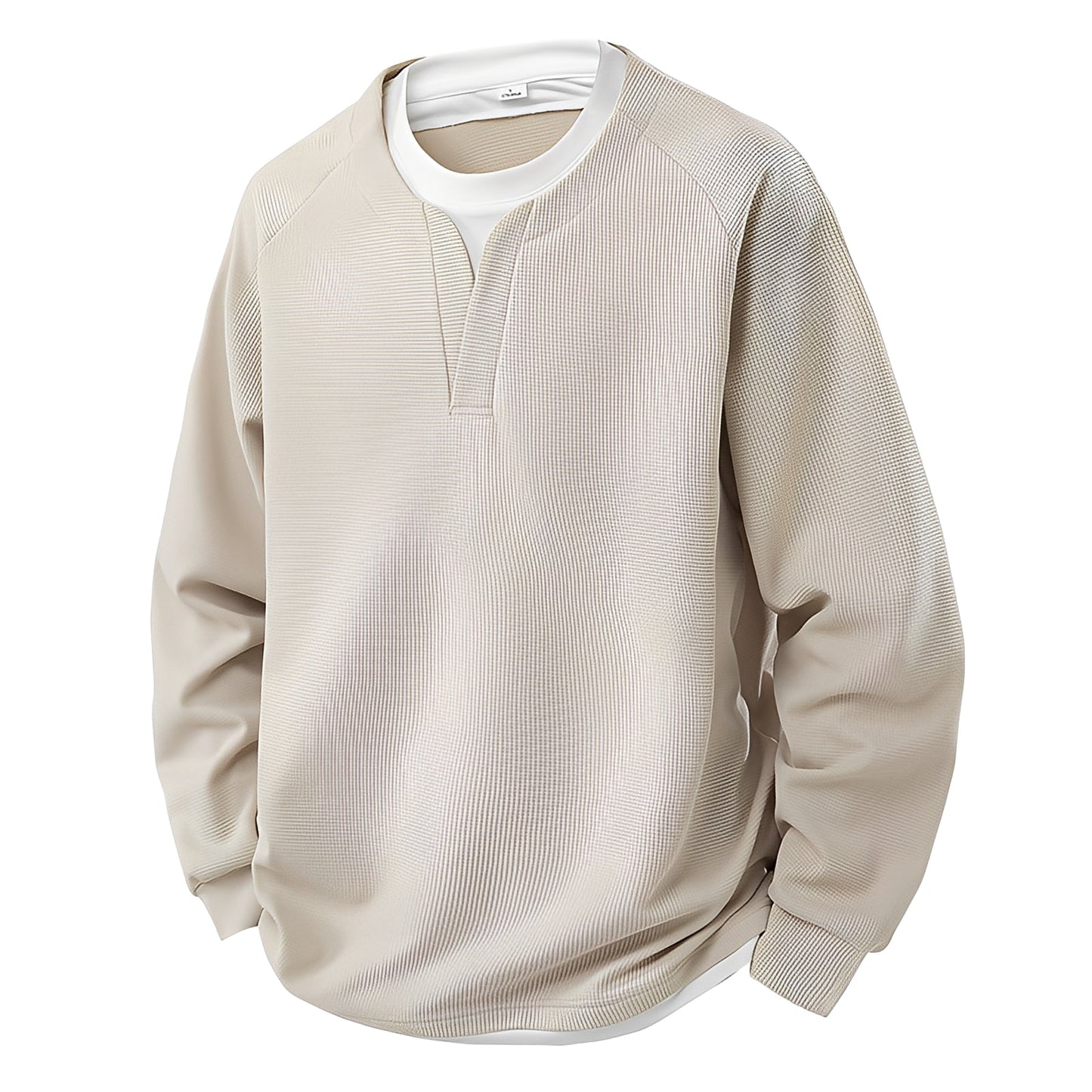 Dayton - Stilvoller Herrenpullover mit eleganter Waffelstruktur