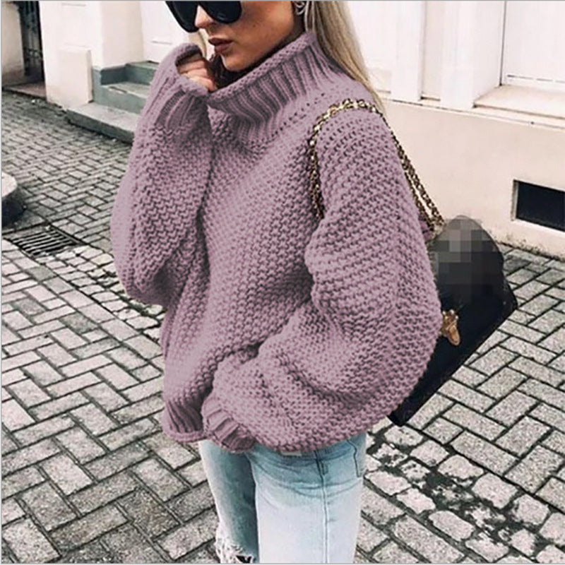 Brooke – Sehr dicker Rollkragenpullover