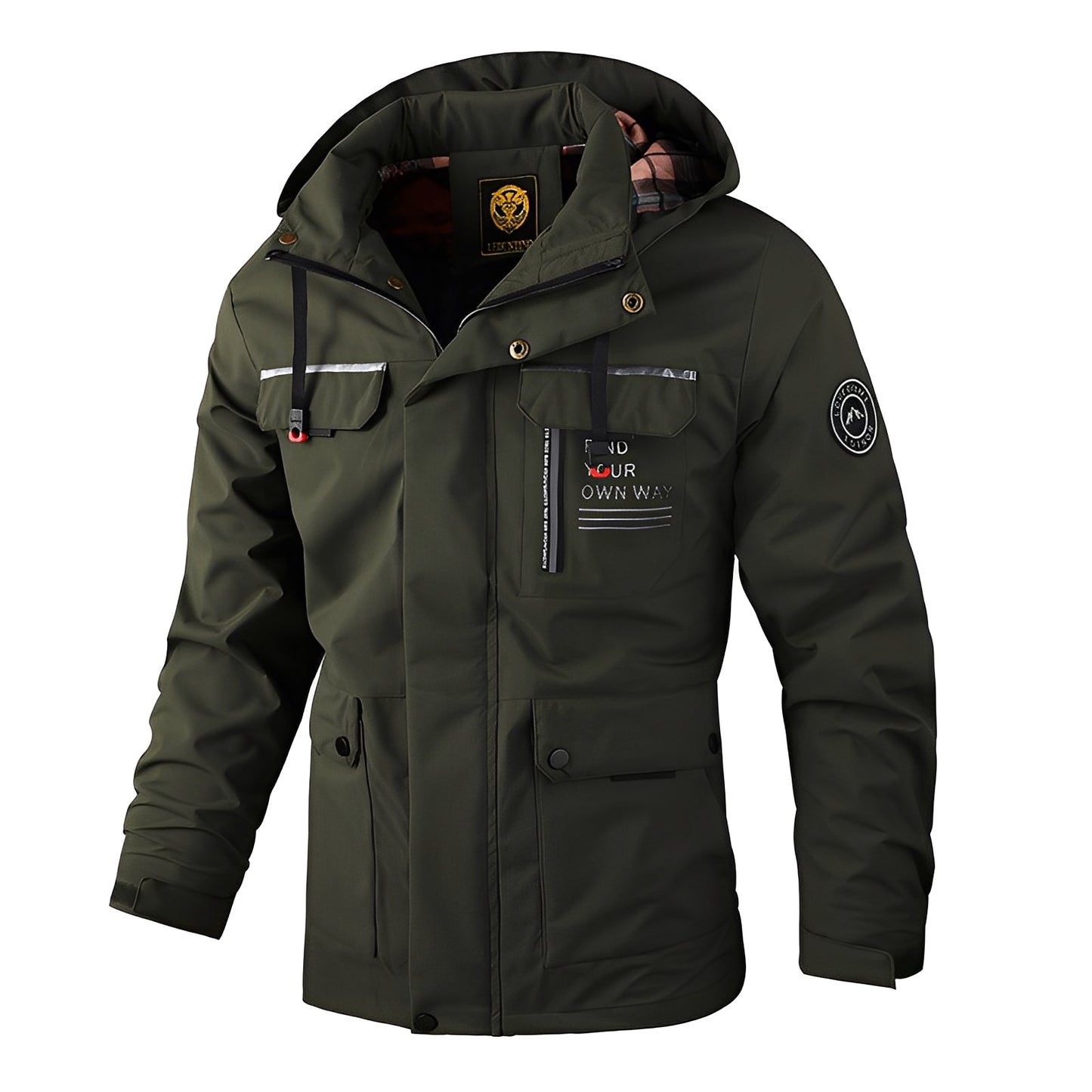 Fredrick - Wasserdichte, dicke Winterjacke für Männer