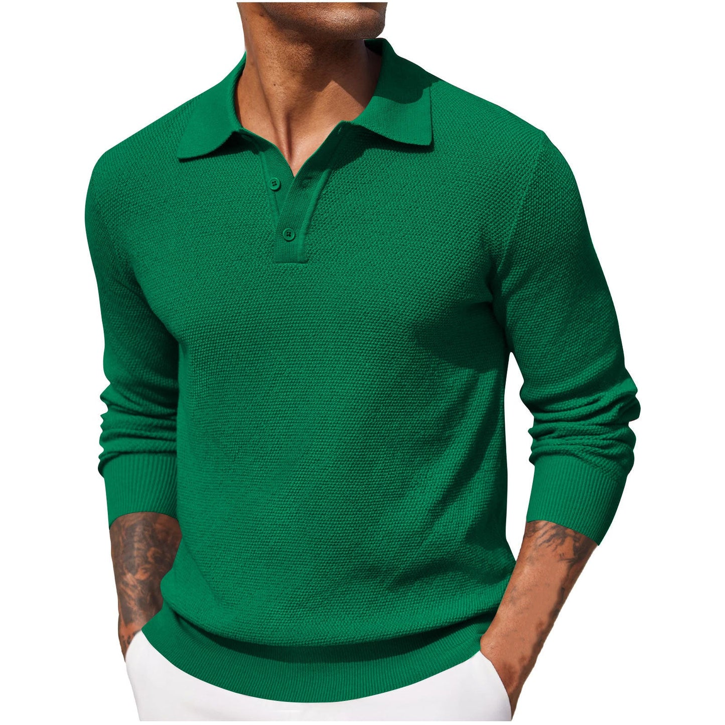 Harrison - Gemütliches Langarmshirt für Männer