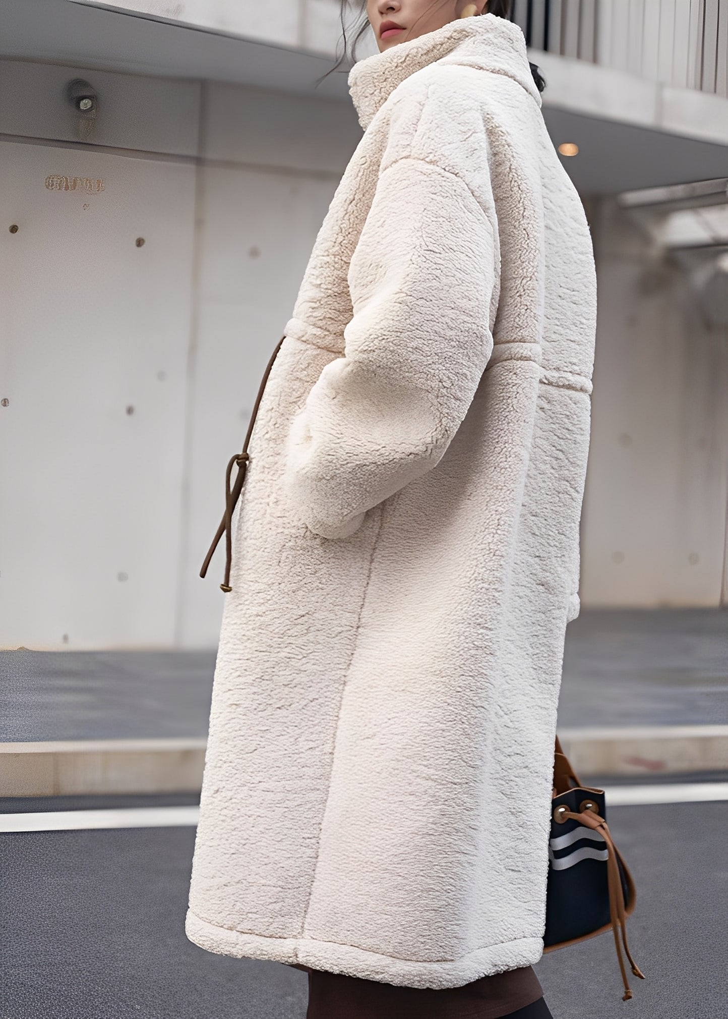 Noelene - Gemütlicher, lässiger Damen-Wollmantel