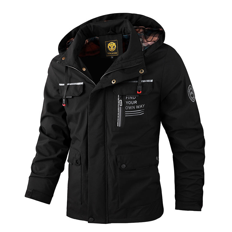 Gabriel - Herren-Winterjacke mit Kapuze, wasserfest