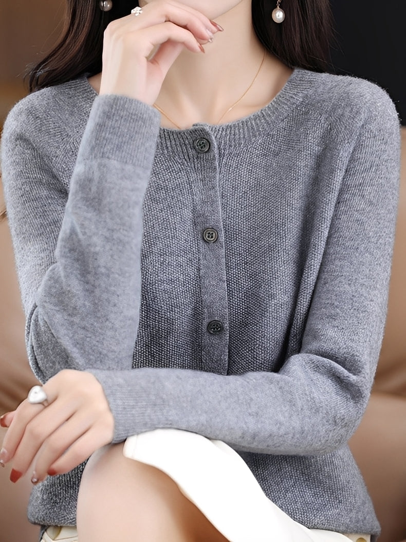 Arabella - Gemütlicher Damenpullover aus Wolle mit lässigem Stil
