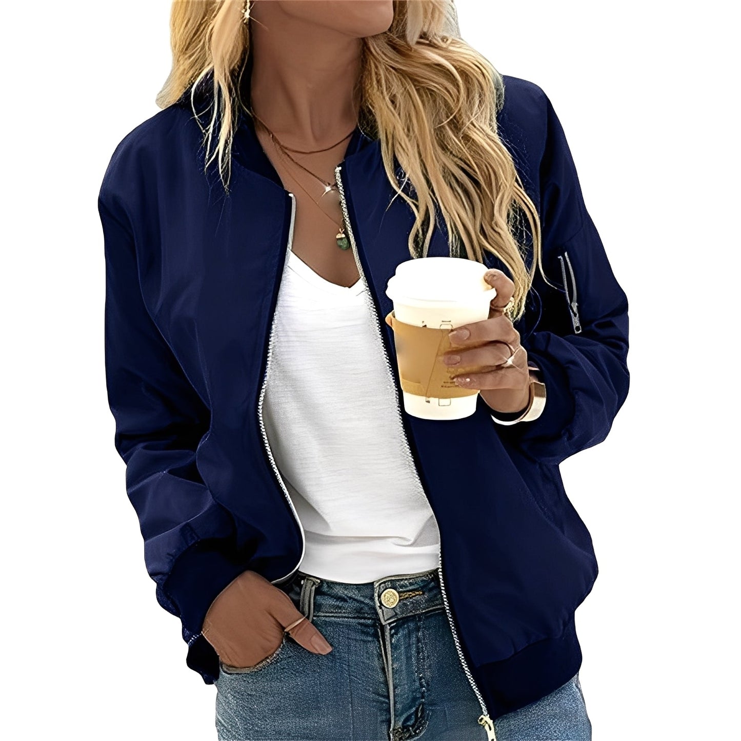 Shirlee - Komfortable Damenjacke im klassischen Retro-Stil
