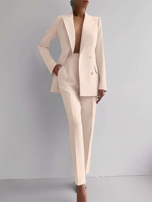 Nydia - Schickes Set für Damen mit schlankem Blazer und Hose