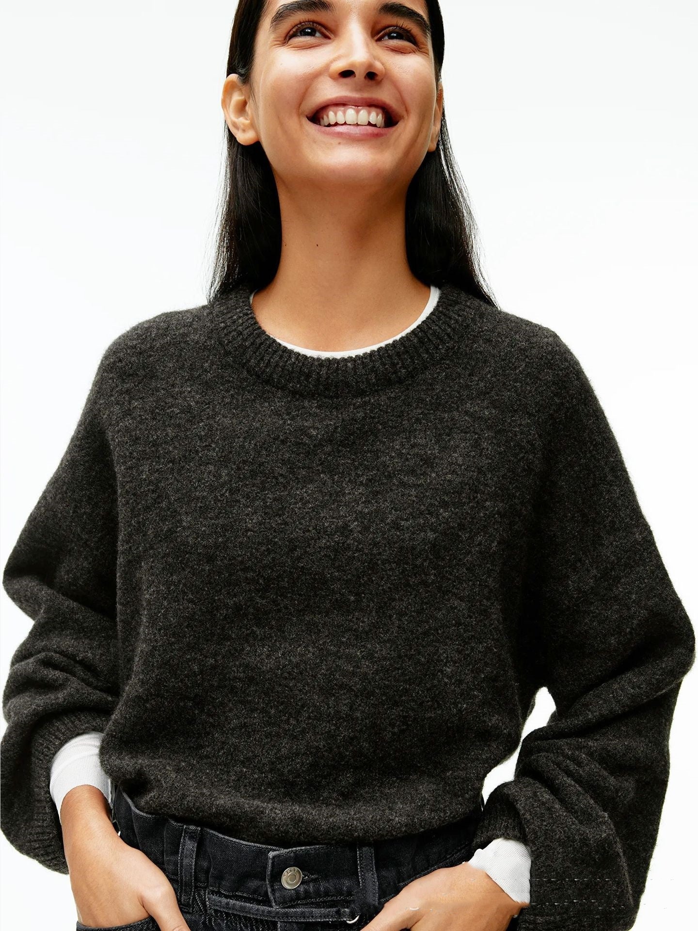 Caelie - Komfortabler, dicker Damen-Kaschmirpullover