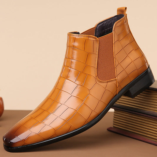 Gladwin - Elegante, glänzende Lederschuhe für Herren