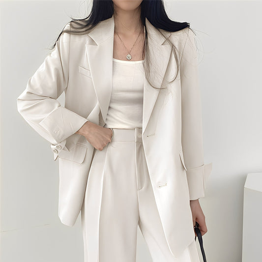 Alethea - Elegantes Set mit entspannter Jacke und Hose für Damen