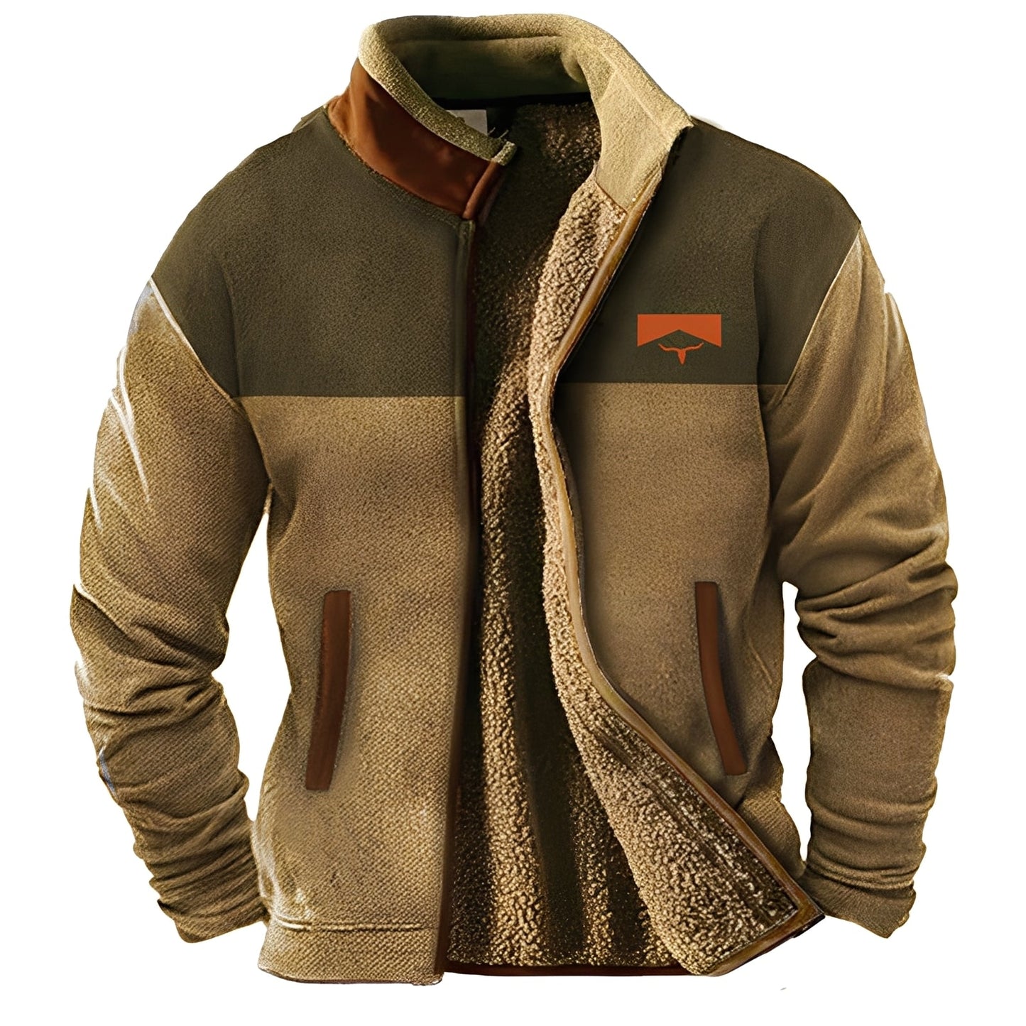 Todd - Modische, warmhaltende Herrenfleecejacke