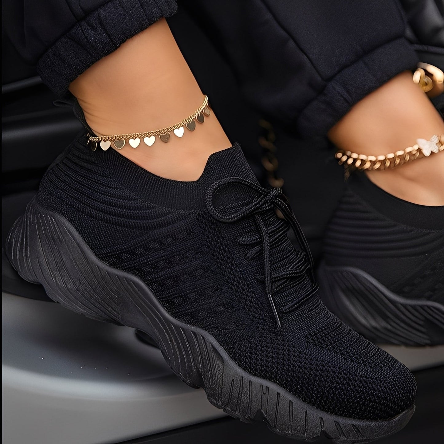 Eleanore - Freizeitschuhe für Damen mit robusteren Gummisohlen