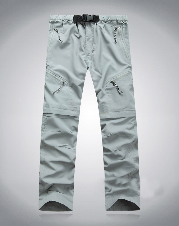 Derryl - Wandlungsfähige, elastische Zip-Off-Hose für Männer