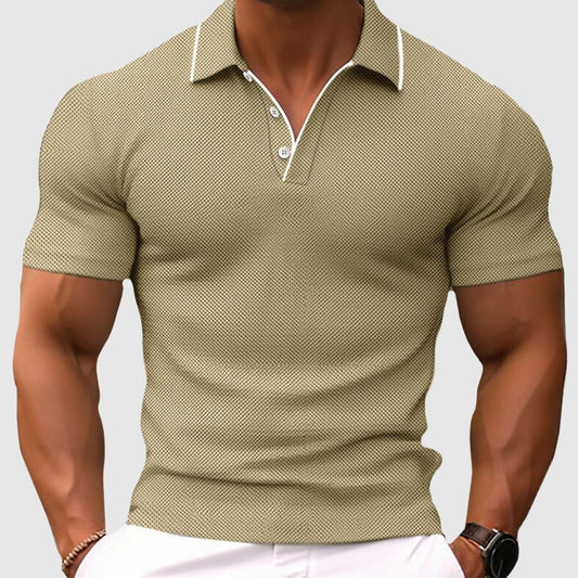 Jaren - Schmal geschnittenes Polohemd für Herren mit Taschen