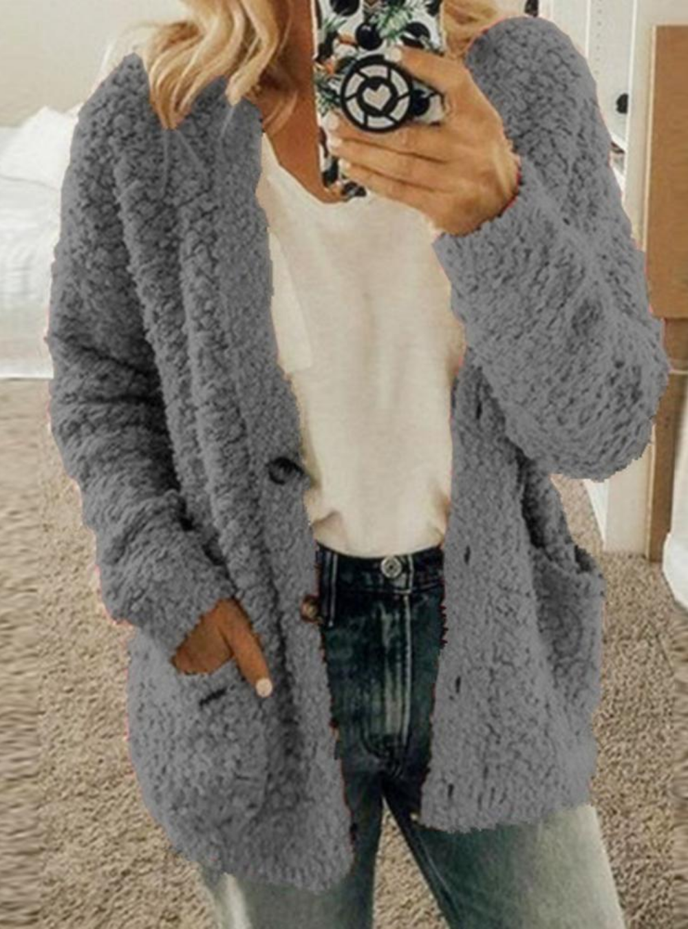 Elaine – Kuschelige Strickjacke