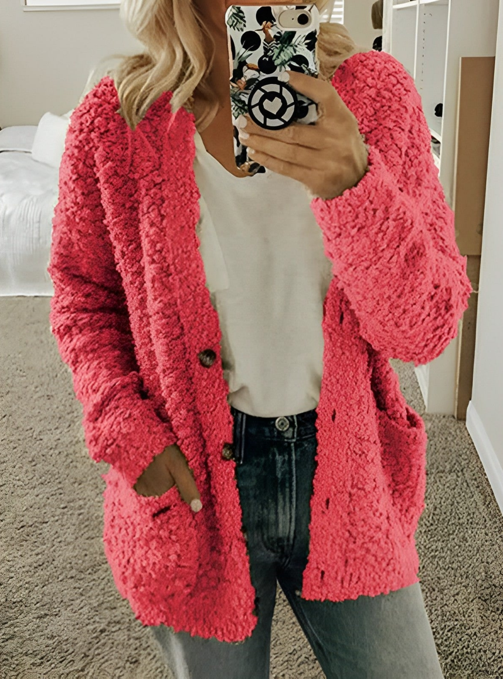 Elaine – Kuschelige Strickjacke