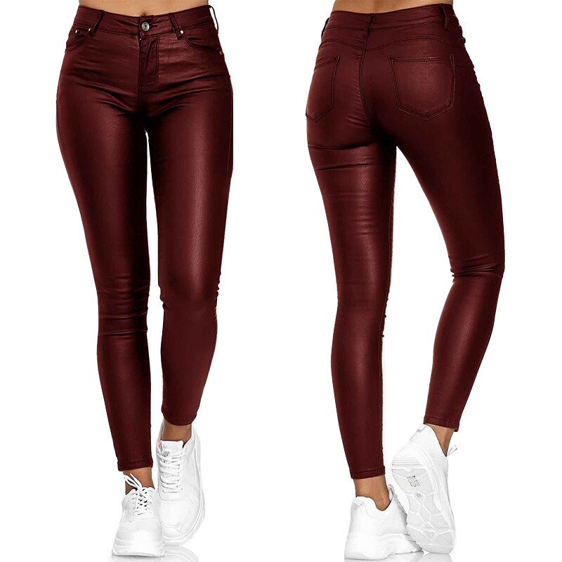 Dina – Stretch-Lederhose
