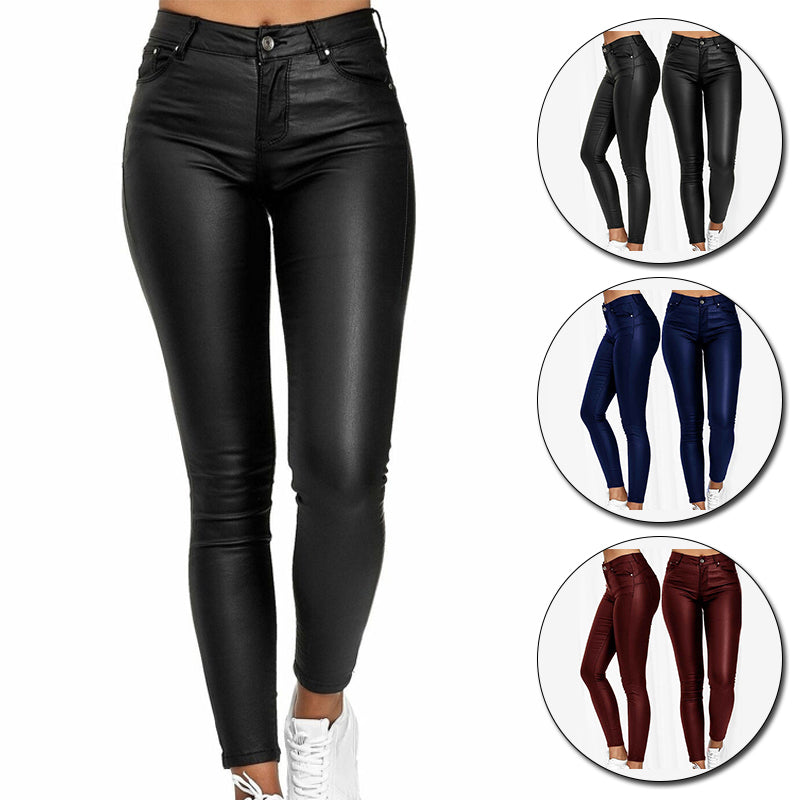 Dina – Stretch-Lederhose
