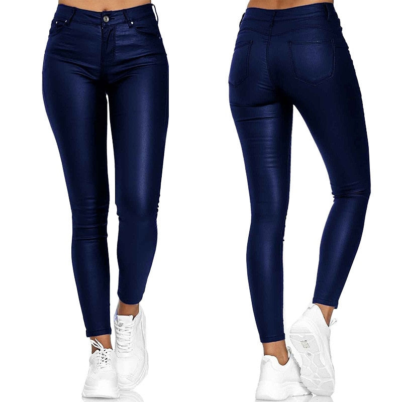 Dina – Stretch-Lederhose