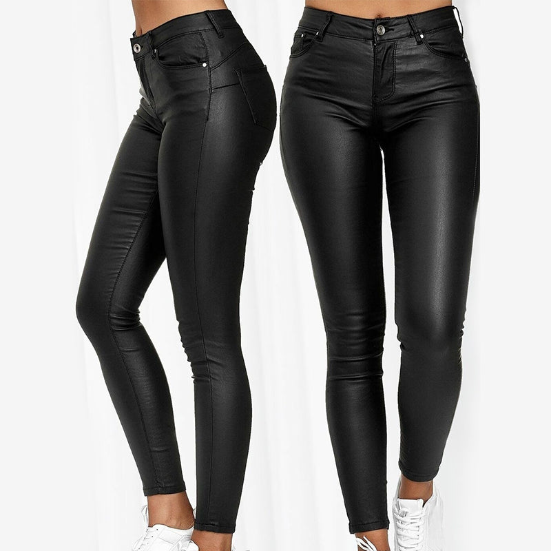 Dina – Stretch-Lederhose