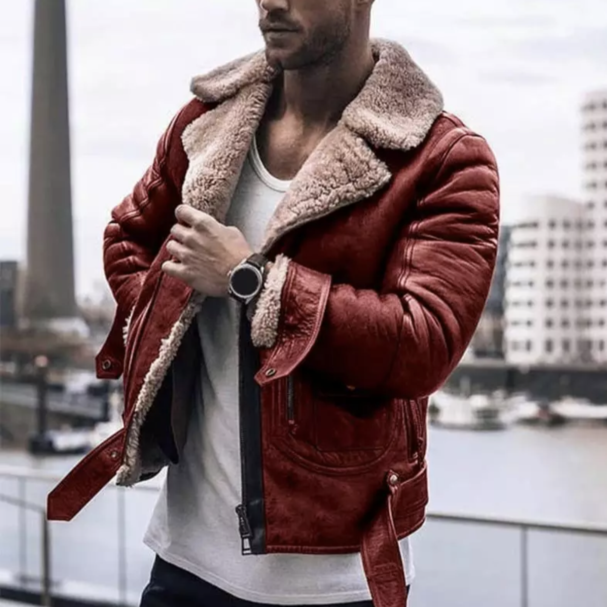 Reginald – Stylische, warme Winterjacke für Herren