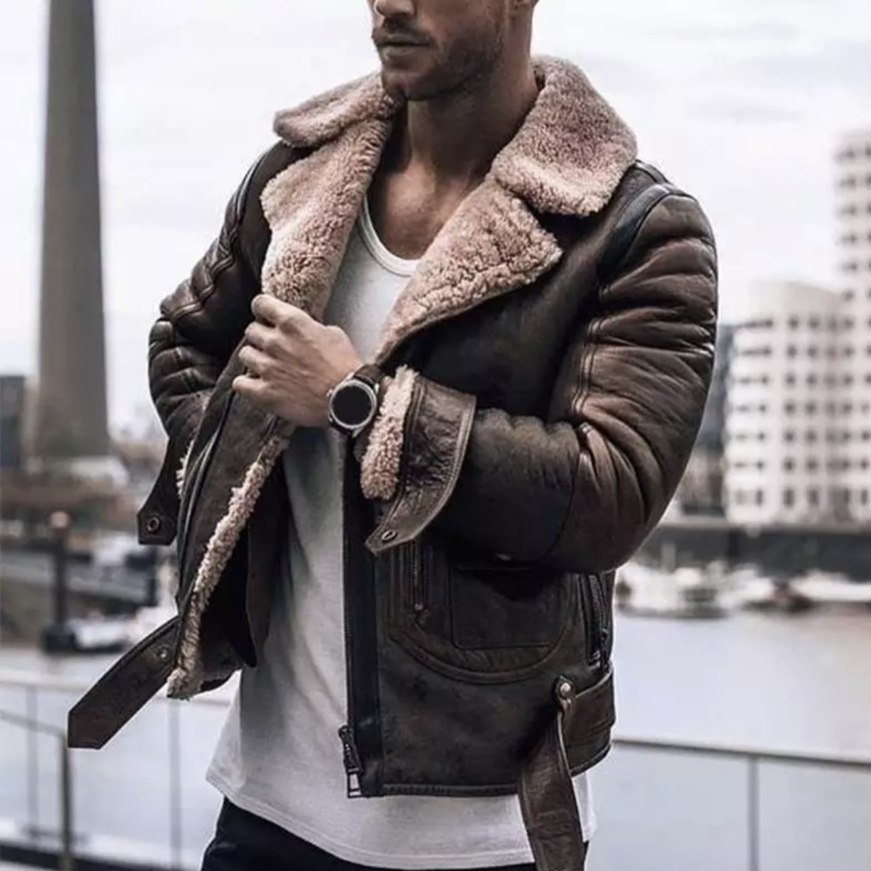 Reginald – Stylische, warme Winterjacke für Herren