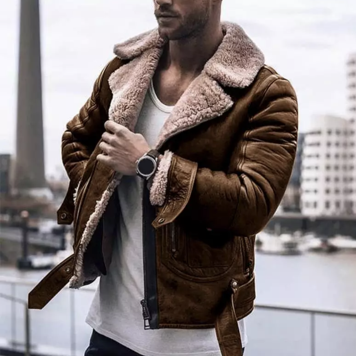 Reginald – Stylische, warme Winterjacke für Herren