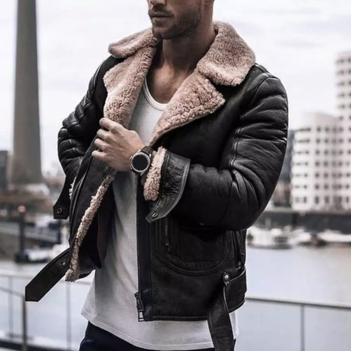 Reginald – Stylische, warme Winterjacke für Herren