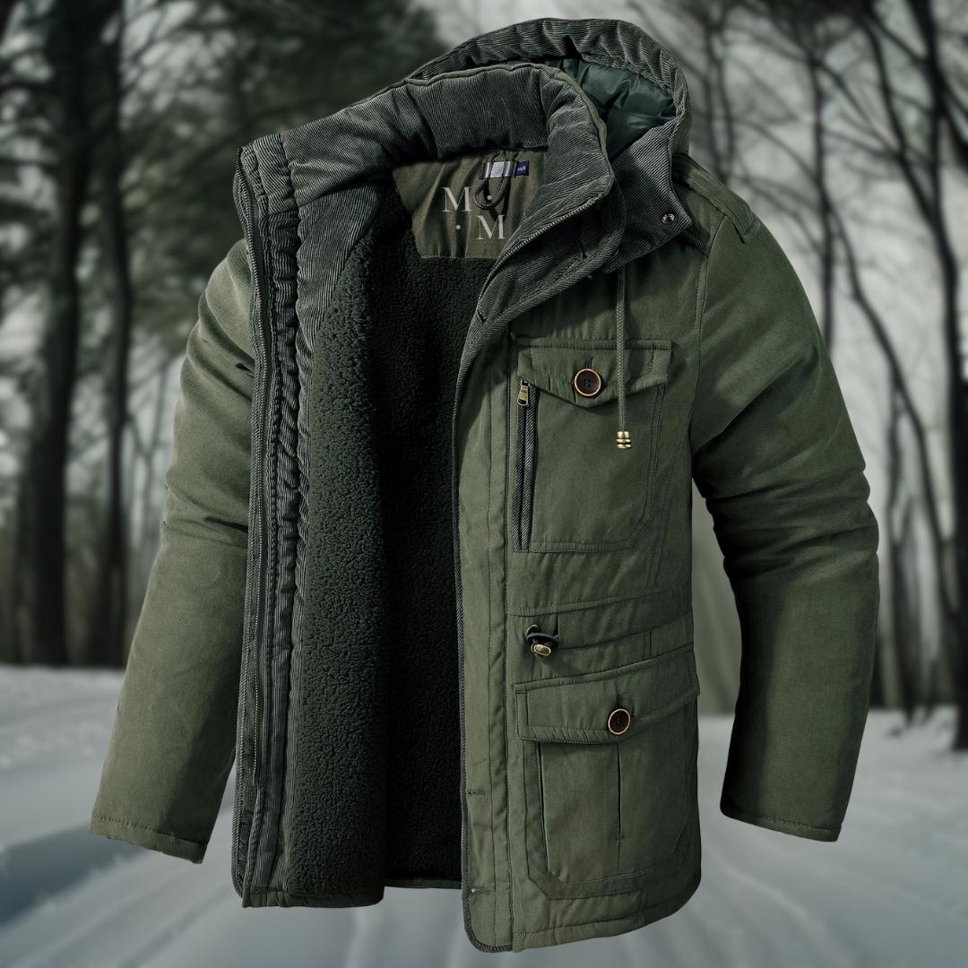 Renzo – Gefütterte Kapuzen-Winterjacke