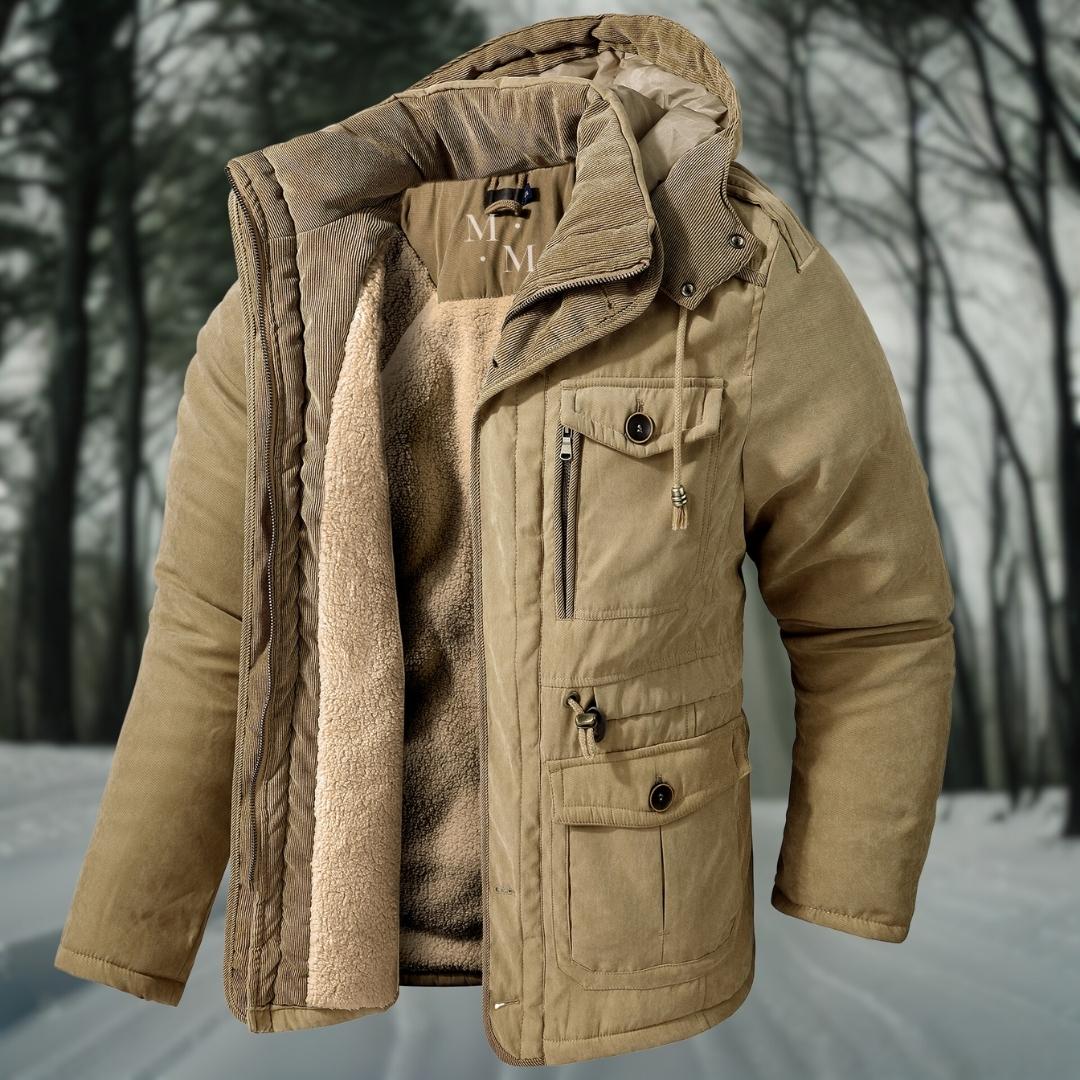 Renzo – Gefütterte Kapuzen-Winterjacke