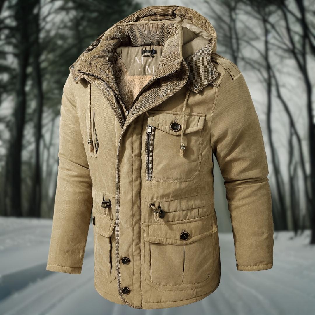 Renzo – Gefütterte Kapuzen-Winterjacke