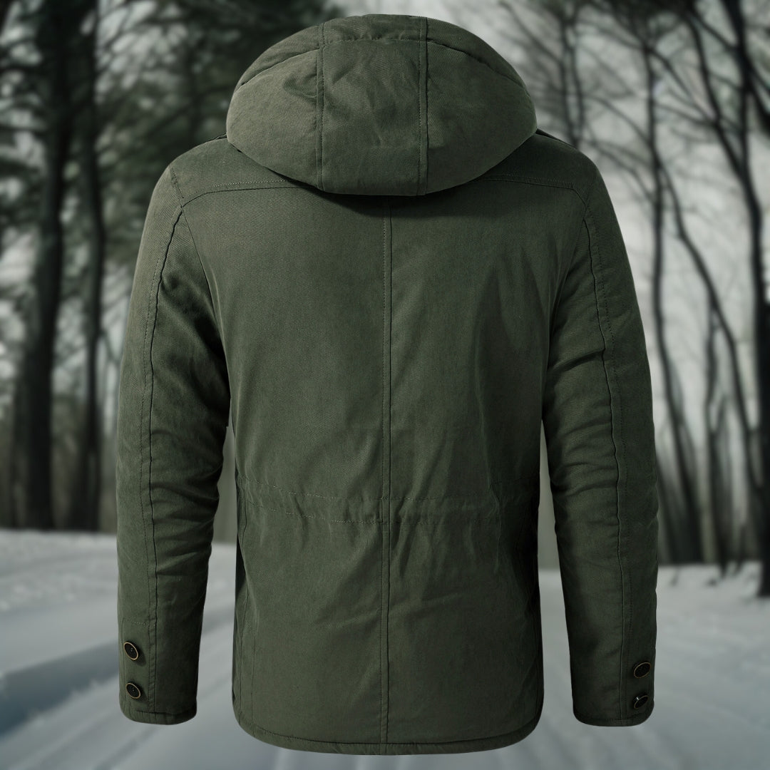 Renzo – Gefütterte Kapuzen-Winterjacke