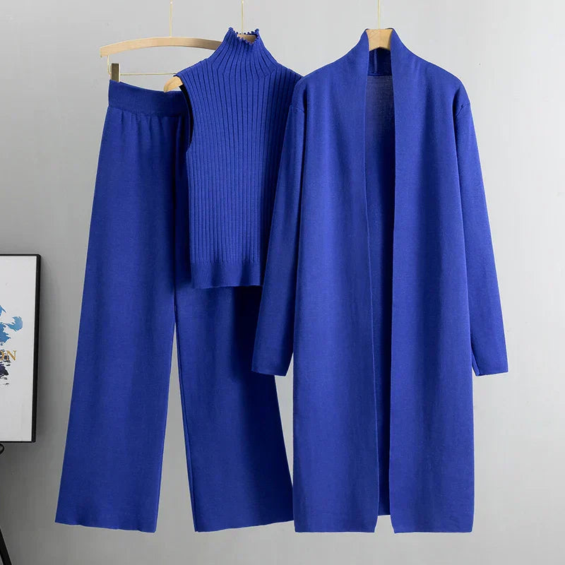 Zara – Bequemes dreiteiliges Winterset für Damen