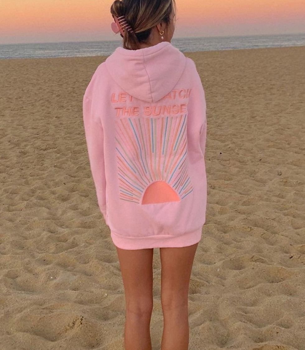Katie – Damen-Sonnenuntergangs-Hoodie