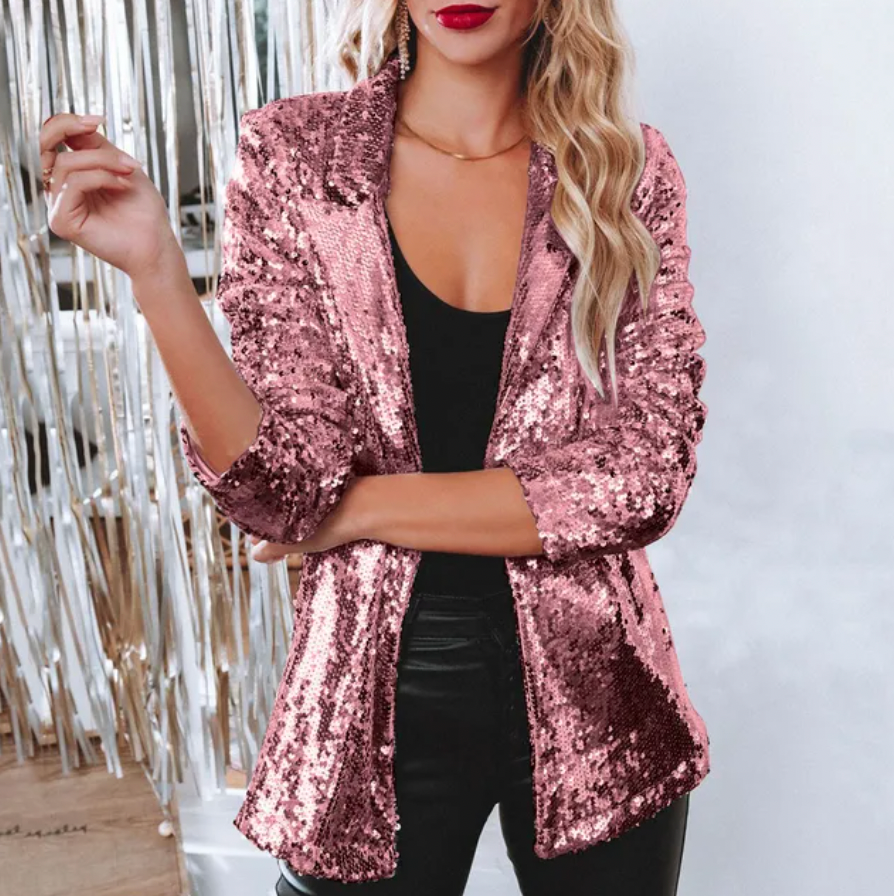 Cora – Schicker Paillettenblazer