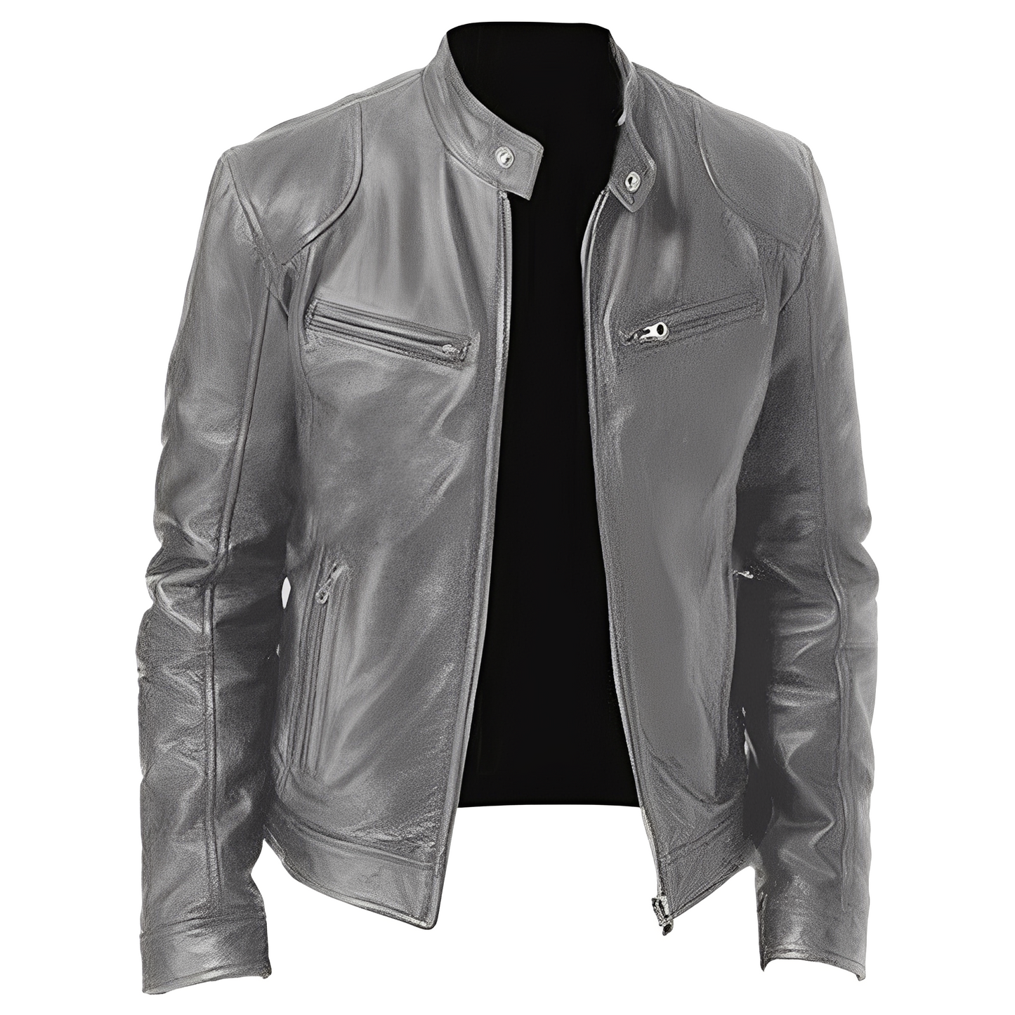 Jaron - Modische Herrenjacke aus Kunstleder