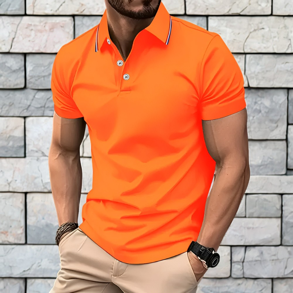 Crosby - Bequemes Herren-Polo-Shirt mit kurzen Ärmeln