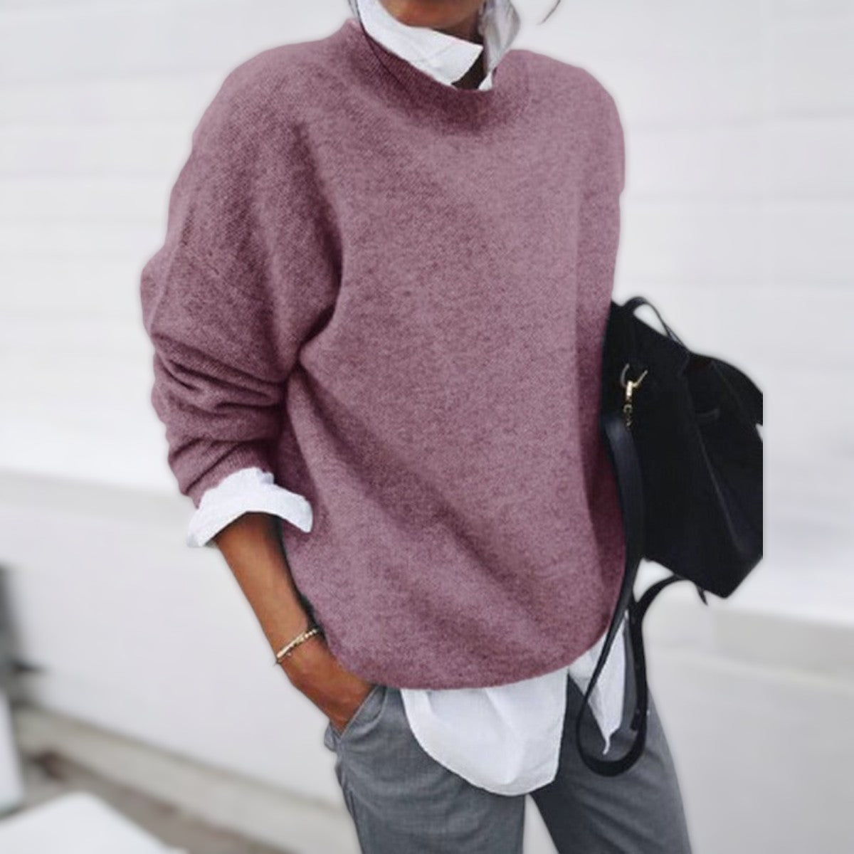 Luisa – Eleganter Bequemer Pullover