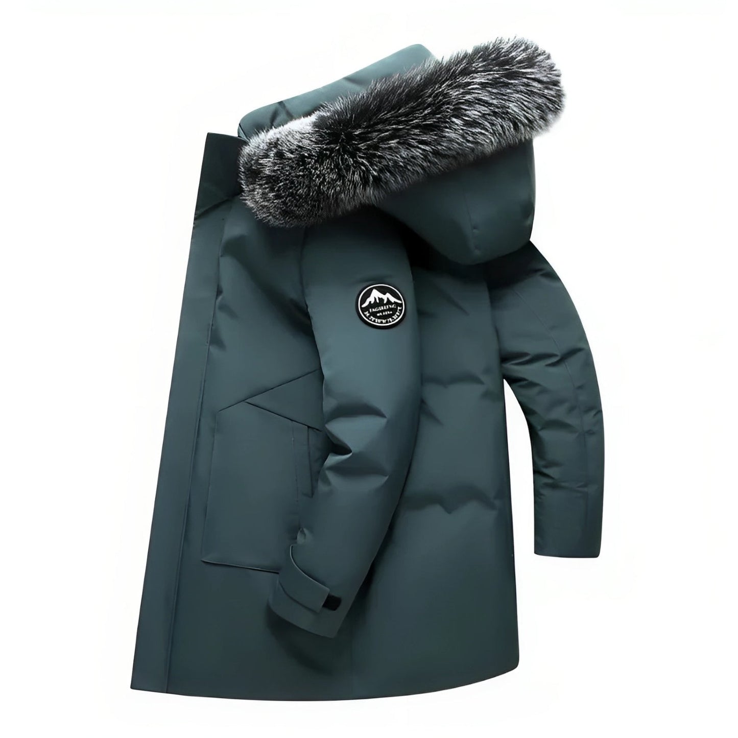 Aik – Winterjacke mit Kapuze aus Fell