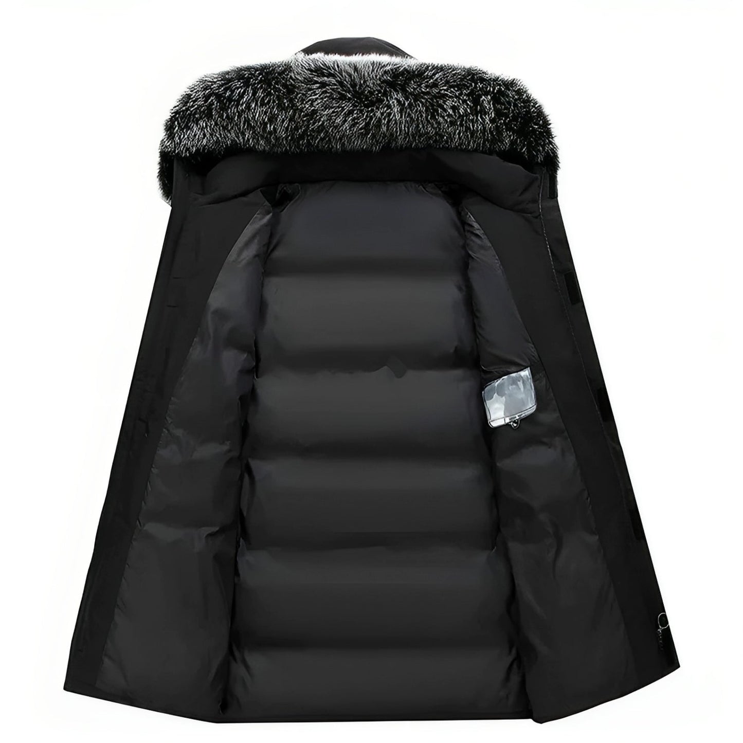 Aik – Winterjacke mit Kapuze aus Fell