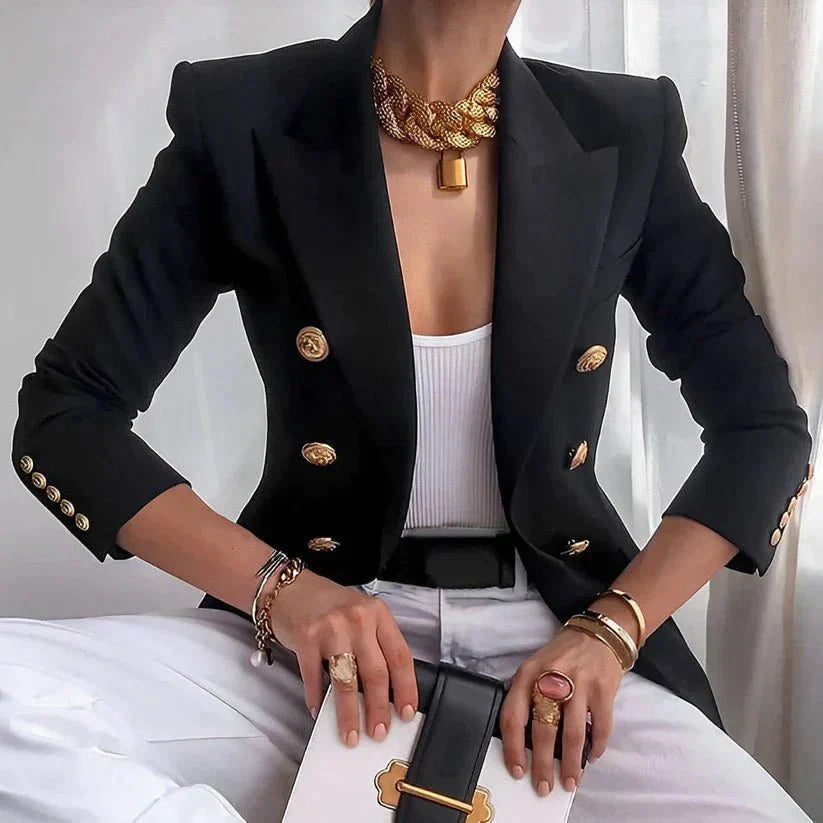Clara – Blazer mit zwei Knopfreihen