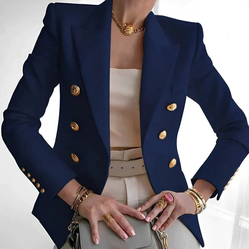 Clara – Blazer mit zwei Knopfreihen