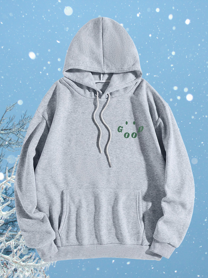 Guten Tag! – Aussagekräftiger Baumwoll-Hoodie