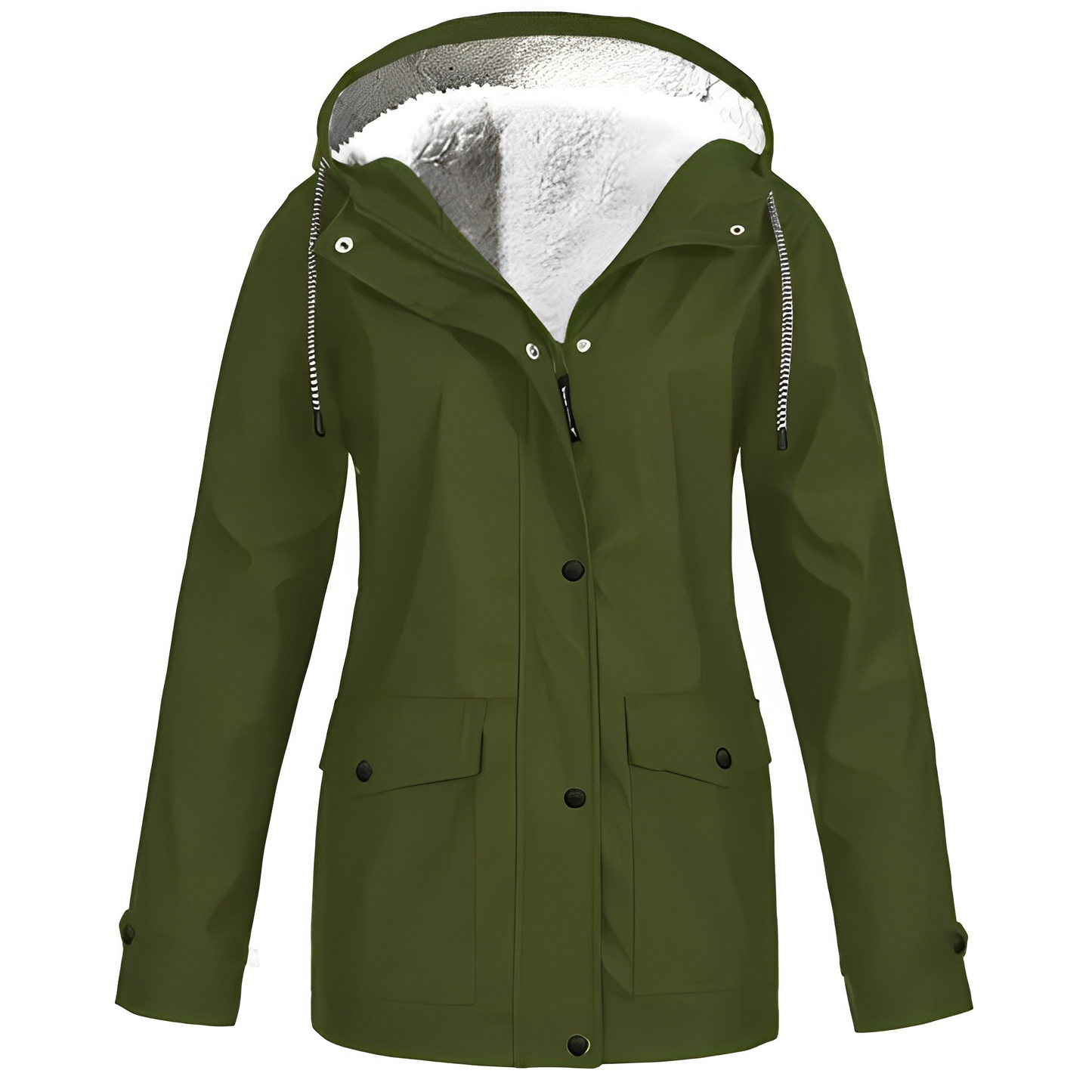 Sherlyn - Frauen Outdoor-Jacke mit Kapuze und weichem Innenfutter